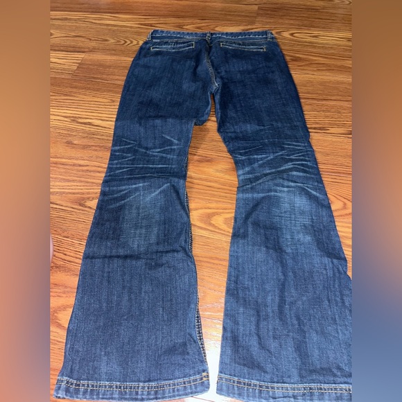 Cinch Women's Lynden Stretch Trouser Mid Rise Slim Fit Flare Leg Jeans SZ 29 - Picture 7 of 10